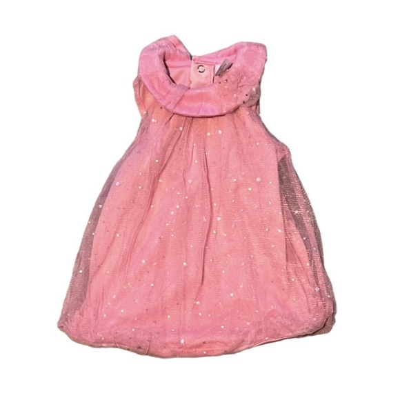 Girls 3M Pink Sleeves-less Dress - Picture 1 of 3